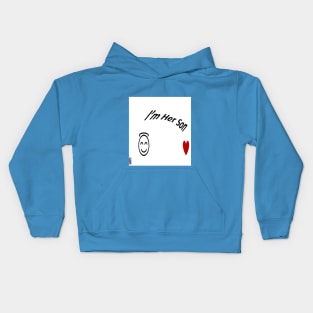 Im Her Son Kids Hoodie